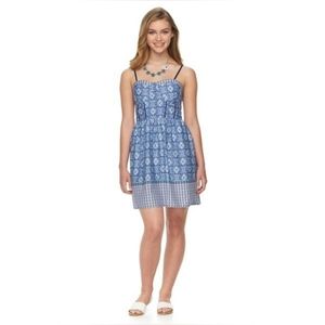 Juniors Ultra Pink Skater dress